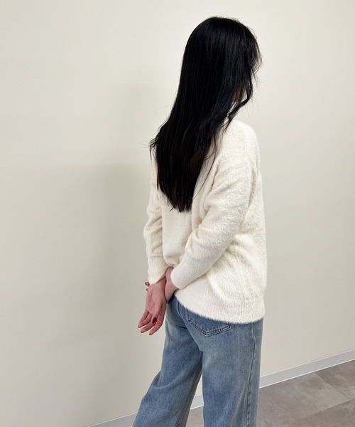 フェザーヤーンプルオーバー（ニット/セーター）｜Virca（ヴィルカ）