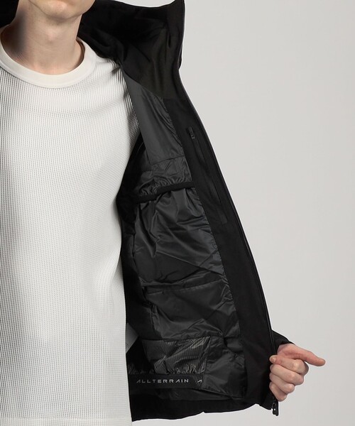 DESCENTE ALLTERRAIN(デサント オルテライン)の「DESCENTE ALLTERRAIN MOUNTAINEER ダウンジャケット(ダウンジャケット/コート・メンズ・ブラック・M/L)」の6枚目の写真