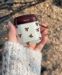 CERCA（チェルカ）の「LUON / ガーリー ミニリボン  エアポッズ/エアポッズプロ ケース カバー AirPods 第1世代/第2世代/第3世代/pro/pro2（スマホグッズ）」