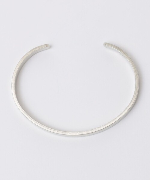 SHIPS(シップス)の「SHIPS: ジャーマンシルバー バングル 6mm(ブレスレット・メンズ・シルバー・ONE SIZE)」の2枚目の写真