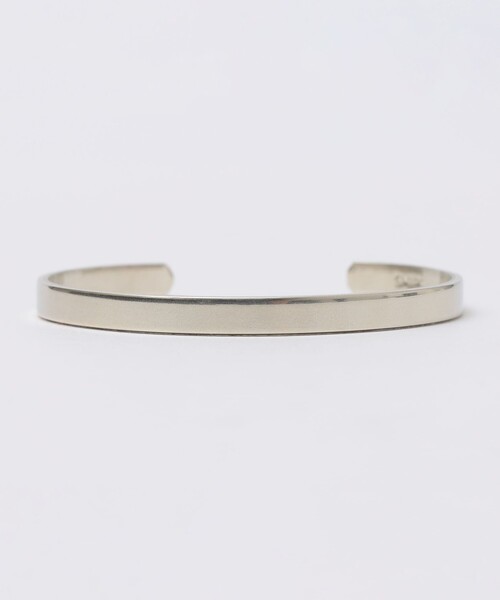 SHIPS(シップス)の「SHIPS: ジャーマンシルバー バングル 6mm(ブレスレット・メンズ・シルバー・ONE SIZE)」の3枚目の写真