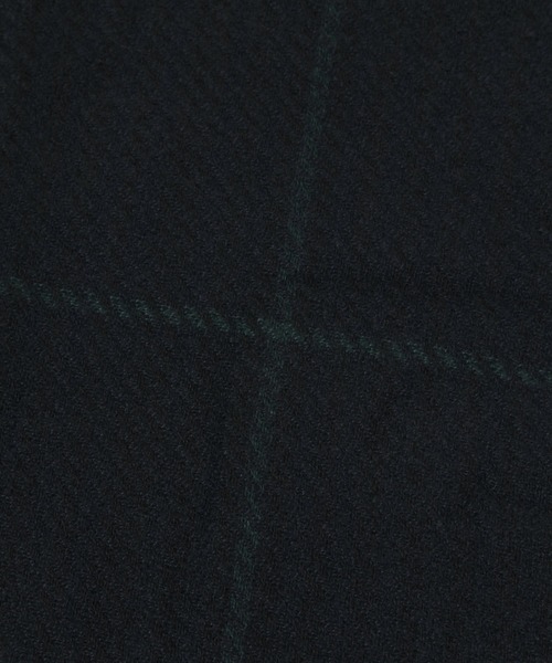 RAGEBLUE(レイジブルー)の「【UNISEX】スムースタッチチェックマフラー(マフラー・メンズ・ブラウン/ダークグリーン・FREE)」の11枚目の写真