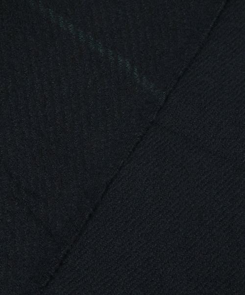RAGEBLUE(レイジブルー)の「【UNISEX】スムースタッチチェックマフラー(マフラー・メンズ・ブラウン/ダークグリーン・FREE)」の9枚目の写真