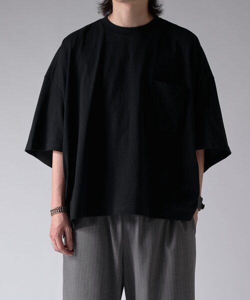 ITTI(イッチ)の「デザインポケ半袖T ITTI exclusive for Lui's(Tシャツ/カットソー・メンズ・ホワイト/ブラック・FREE)」の21枚目の写真