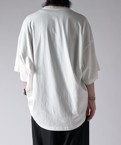 ITTI(イッチ)の「デザインポケ半袖T ITTI exclusive for Lui's(Tシャツ/カットソー・メンズ・ホワイト/ブラック・FREE)」の5枚目の写真