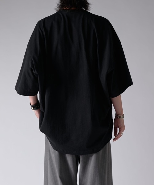 ITTI(イッチ)の「デザインポケ半袖T ITTI exclusive for Lui's(Tシャツ/カットソー・メンズ・ホワイト/ブラック・FREE)」の11枚目の写真
