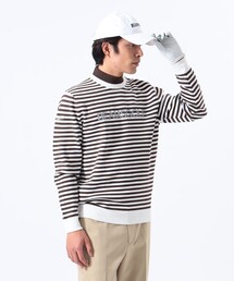 BEAMS - 【美品】BEAMS GOLF ボーダー ニット BEAMS HEART（ビームス ハート）カラフル マルチボーダーニット