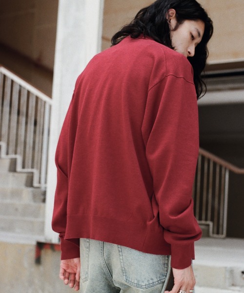 T/C BASIC KNIT SHIRT CARDIGAN（シャツ/ブラウス）｜WYM LIDNM
