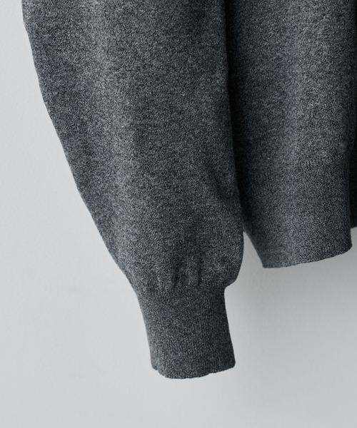 T/C BASIC KNIT SHIRT CARDIGAN（シャツ/ブラウス）｜WYM LIDNM