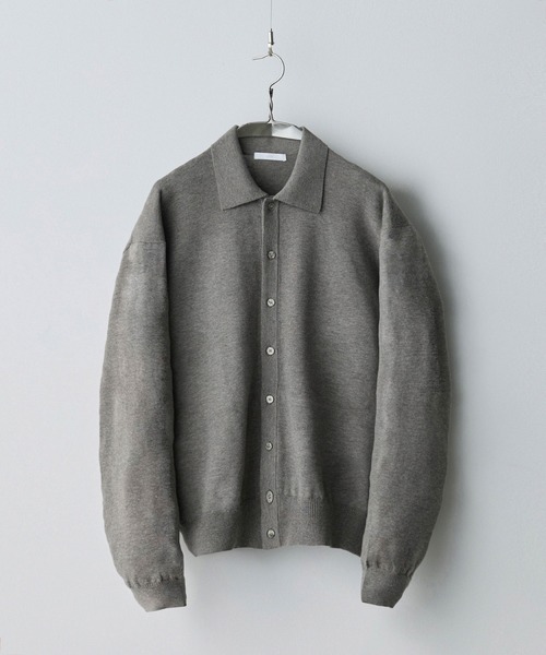 WYM T/C BASIC KNIT SHIRT CARDIGAN T/C BASIC KNIT SHIRT CARDIGAN(シャツ/ブラウス)|WYM LIDNM