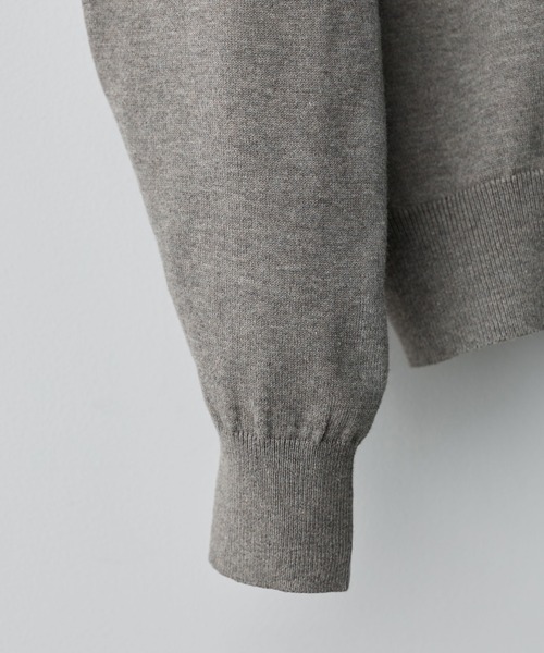 T/C BASIC KNIT SHIRT CARDIGAN（シャツ/ブラウス）｜WYM LIDNM