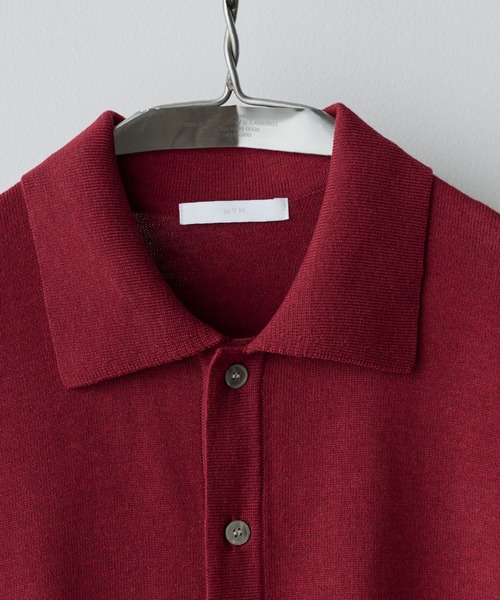 T/C BASIC KNIT SHIRT CARDIGAN（シャツ/ブラウス）｜WYM LIDNM