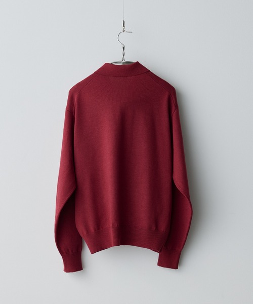 T/C BASIC KNIT SHIRT CARDIGAN（シャツ/ブラウス）｜WYM LIDNM