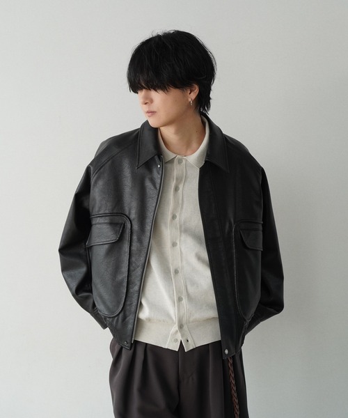 即完売品！ WYM T/C BASIC KNIT SHIRT CARDIGAN 即完売品！ WYM T/C BASIC KNIT SHIRT CARDIGAN 即完売品！ WYM T/C