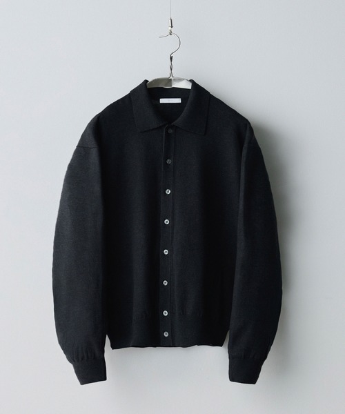 トップス WYM LIDNM T/C BASIC KNIT SHIRT CARDIGAN T/C BASIC KNIT SHIRT CARDIGAN（シャツ/ブラウス）｜WYM LIDNM