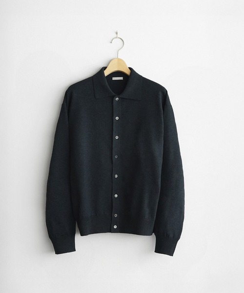 即完売品！ WYM T/C BASIC KNIT SHIRT CARDIGAN T/C BASIC KNIT SHIRT CARDIGAN（シャツ/ブラウス）｜WYM LIDNM