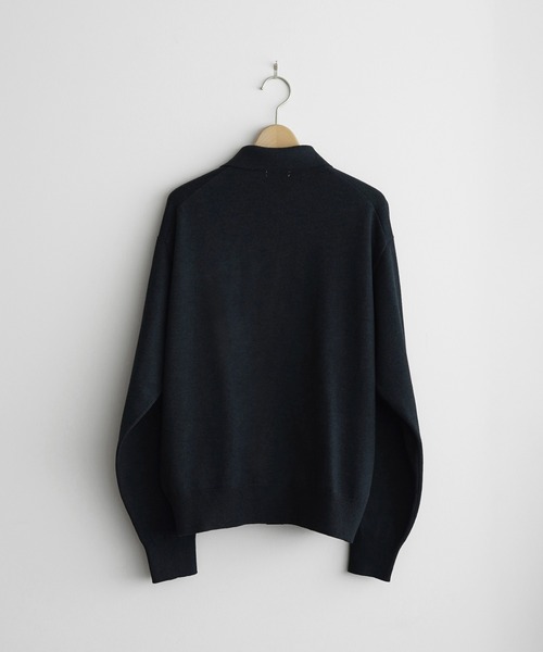 T/C BASIC KNIT SHIRT CARDIGAN（シャツ/ブラウス）｜WYM LIDNM