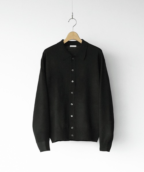 T*K様 T/C BASIC KNIT SHIRT CARDIGAN WYM LIDNM（ウィム バイ リドム）の「T/C BASIC KNIT SHIRT CARDIGAN