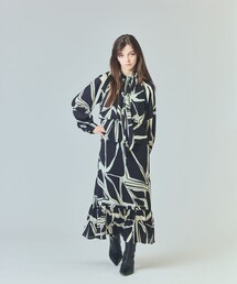 キカフラワープリーツドレス（ワンピース）｜GRACE CLASS（グレース