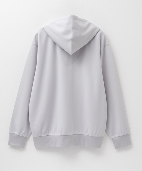 NAVY(ネイビー)の「NAVY 速乾ジョーゼットZIPパーカー【UVカット】(パーカー・メンズ・ブラック/グレー/グレイッシュベージュ/ブルーグレー/ネイビー/チャコールグレー/ブルー・M/XL/L/S/XXL)」の16枚目の写真