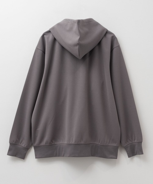 NAVY(ネイビー)の「NAVY 速乾ジョーゼットZIPパーカー【UVカット】(パーカー・メンズ・ブラック/グレー/グレイッシュベージュ/ブルーグレー/ネイビー/チャコールグレー/ブルー・M/XL/L/S/XXL)」の20枚目の写真