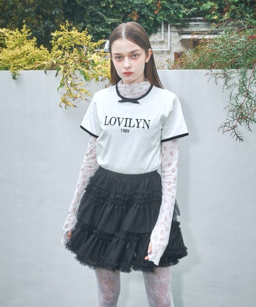 bubbles シアーオフショルリボントップス 花柄ブラック bubbles シアーオフショルリボントップス 花柄ブラック - メルカリ