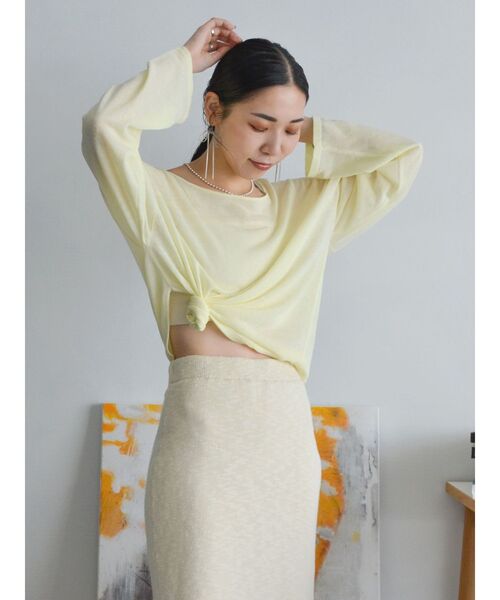 Ungrid（アングリッド）の「リボンモチーフチェーンピアス（ピアス（両耳用）・レディース・ゴールド/シルバー・FREE）」の5枚目の写真