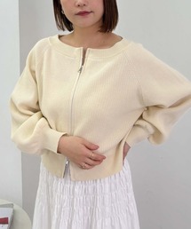 archives | Ｗｚｉｐオフショルポリニット(ニット/セーター)