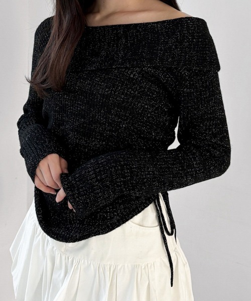 ラメドロストニット 320061（ニット/セーター）｜Heather（ヘザー）