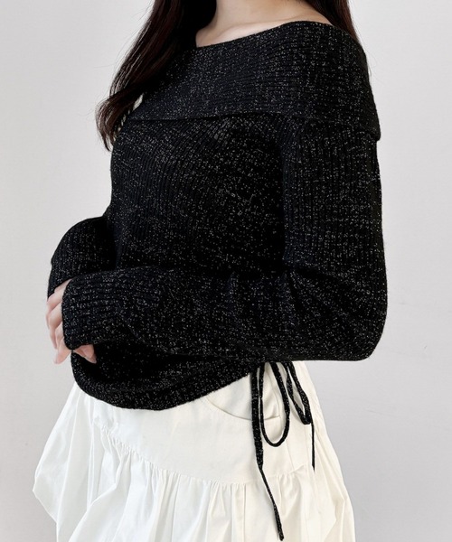 ラメドロストニット 320061（ニット/セーター）｜Heather（ヘザー）