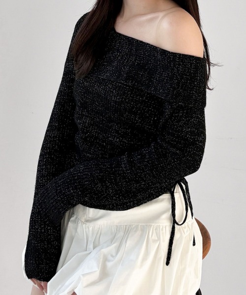 ラメドロストニット 320061（ニット/セーター）｜Heather（ヘザー）