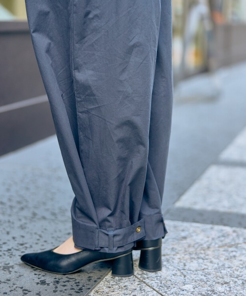 slattgir(スラットジール)の「高身長 裾デザインワイドパンツ(トールサイズ)Essenave(その他パンツ・レディース・ブルー/グレー系・M/L/LL/3L/4L/5L)」の15枚目の写真