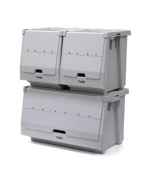 Detail（ディテール）の「THOR Door For Shelf Container ソー ドアーフォーシェルフコンテナー 収納ケース用 【前扉】 50L（収納グッズ・メンズ・オリーブ/ライトグレー/ブラック/ダークグレー/ホワイト・FREE）」の17枚目の写真