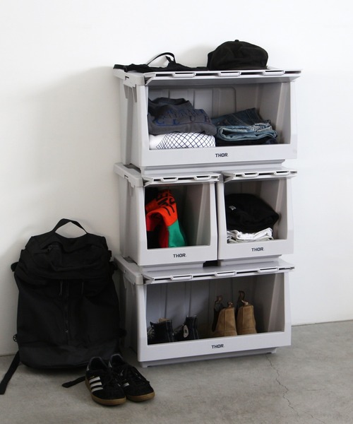 Detail（ディテール）の「THOR Door For Shelf Container ソー ドアーフォーシェルフコンテナー 収納ケース用 【前扉】 50L（収納グッズ・メンズ・オリーブ/ライトグレー/ブラック/ダークグレー/ホワイト・FREE）」の19枚目の写真