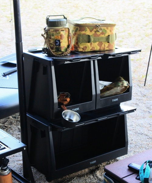 Detail（ディテール）の「THOR Door For Shelf Container ソー ドアーフォーシェルフコンテナー 収納ケース用 【前扉】 50L（収納グッズ・メンズ・オリーブ/ライトグレー/ブラック/ダークグレー/ホワイト・FREE）」の21枚目の写真