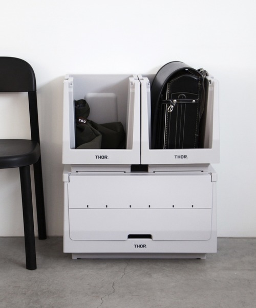 Detail（ディテール）の「THOR Door For Shelf Container ソー ドアーフォーシェルフコンテナー 収納ケース用 【前扉】 50L（収納グッズ・メンズ・オリーブ/ライトグレー/ブラック/ダークグレー/ホワイト・FREE）」の22枚目の写真