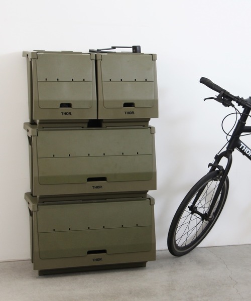 Detail（ディテール）の「THOR Door For Shelf Container ソー ドアーフォーシェルフコンテナー 収納ケース用 【前扉】 50L（収納グッズ・メンズ・オリーブ/ライトグレー/ブラック/ダークグレー/ホワイト・FREE）」の18枚目の写真