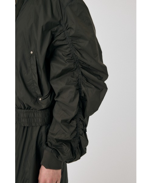 MOUSSY(マウジー)の「【セットアップ対応】FRONT ZIP FUNCTION ブルゾン(ブルゾン・レディース・ダークカーキ/キナリ/グレー・FREE)」の16枚目の写真