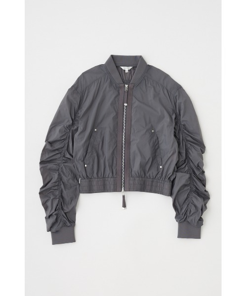 MOUSSY(マウジー)の「【セットアップ対応】FRONT ZIP FUNCTION ブルゾン(ブルゾン・レディース・ダークカーキ/キナリ/グレー・FREE)」の21枚目の写真