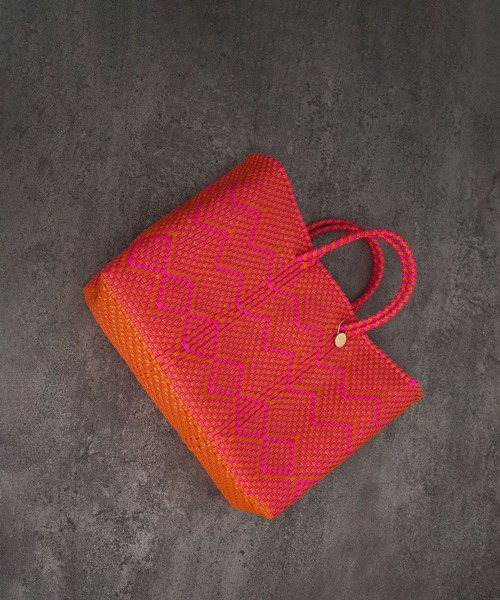 Letra（レトラ）の「【Letra（レトラ）for SALON】PRAYA short S（トートバッグ・レディース・ブラック/ブラック系その他3/オレンジ系その他4・FREE）」の3枚目の写真