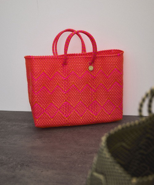 Letra（レトラ）の「【Letra（レトラ）for SALON】PRAYA short S（トートバッグ・レディース・ブラック/ブラック系その他3/オレンジ系その他4・FREE）」の7枚目の写真