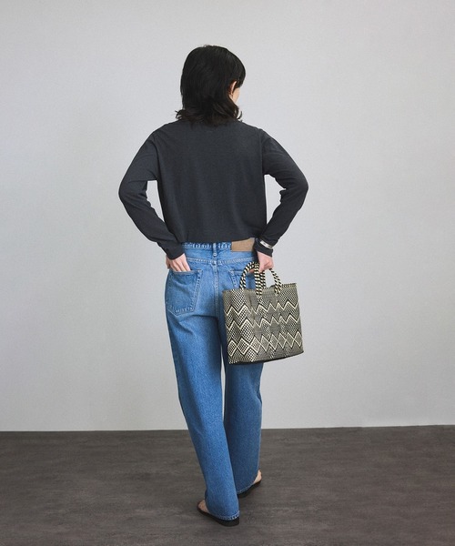 Letra（レトラ）の「【Letra（レトラ）for SALON】PRAYA short S（トートバッグ・レディース・ブラック/ブラック系その他3/オレンジ系その他4・FREE）」の10枚目の写真