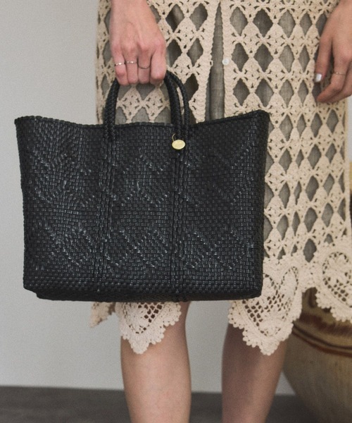 Letra（レトラ）の「【Letra（レトラ）for SALON】PRAYA short S（トートバッグ・レディース・ブラック/ブラック系その他3/オレンジ系その他4・FREE）」の12枚目の写真