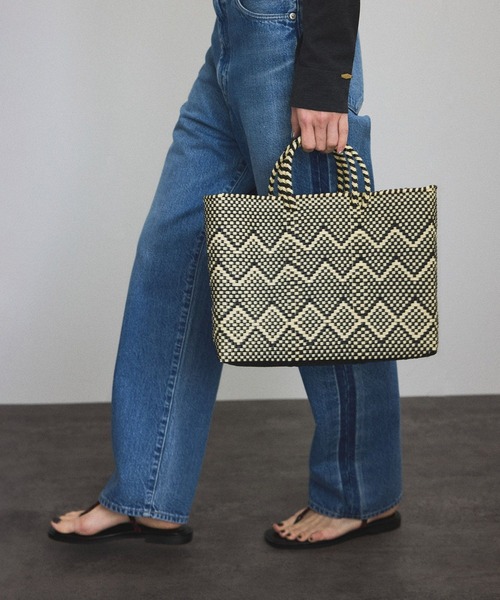 Letra（レトラ）の「【Letra（レトラ）for SALON】PRAYA short S（トートバッグ・レディース・ブラック/ブラック系その他3/オレンジ系その他4・FREE）」の14枚目の写真