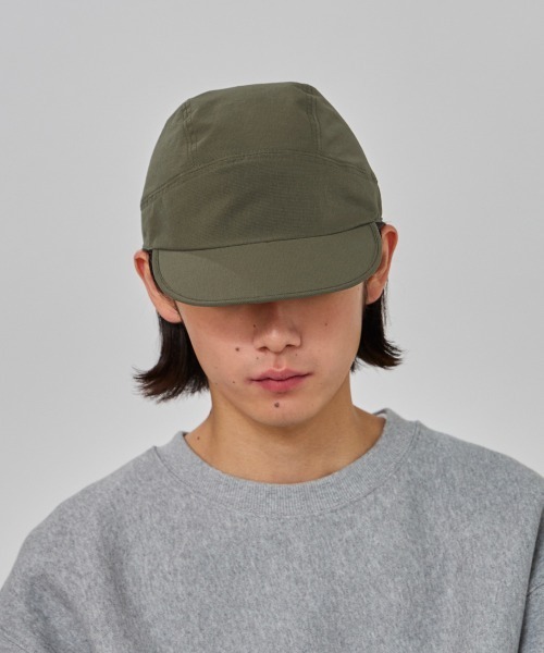 OVERRIDE（オーバーライド）の「OVERRIDE  RIPSTOP VENTED TRAIL CAP / オーバーライド（キャップ・メンズ・ブラック/グレー/グリーン・57~59cm）」の9枚目の写真