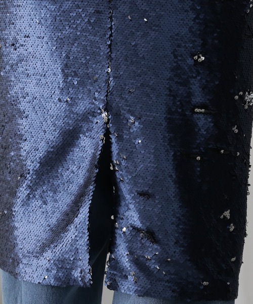 ROSE BUD(ローズバッド)の「SPANGLE SKIRT(スカート・レディース・ネイビー/ゴールド・ONE SIZE)」の10枚目の写真