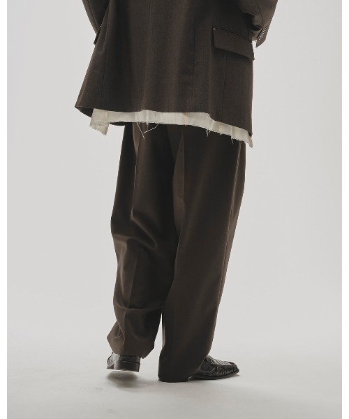 ★新品★ todayful tuck tapered trousers ブラック TODAYFUL トゥデイフルTuck Tapered Trousers