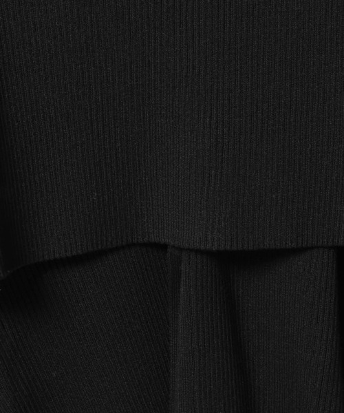 mysty woman(ミスティウーマン)の「Vネックカーディガン×ニットビスチェSET 324730(カーディガン/ボレロ・レディース・ブラック/ライトグリーン/オフホワイト・FREE)」の18枚目の写真