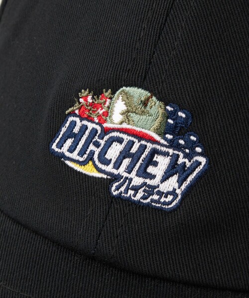 green label relaxing(グリーンレーベルリラクシング)の「【別注】<HI-CHEW><FRUIT OF THE LOOM>キャップ / キッズ(キャップ・キッズ・ブラック/ナチュラル・FREE)」の10枚目の写真