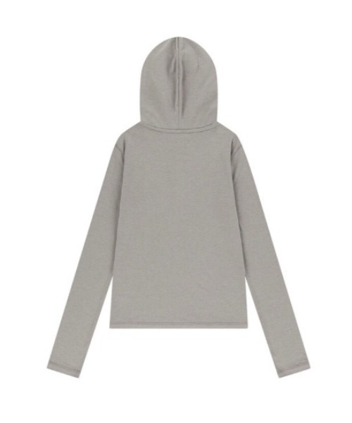 【AAKAM】Studded Leaf Hooded Long Sleeve ★男女共用★追跡付 AAKAM】Studded Leaf Hooded Long Sleeve（Tシャツ/カットソー